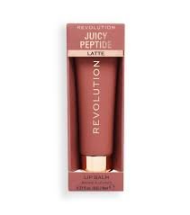 Revolution Juicy Peptide lip balm (spice, Latte)